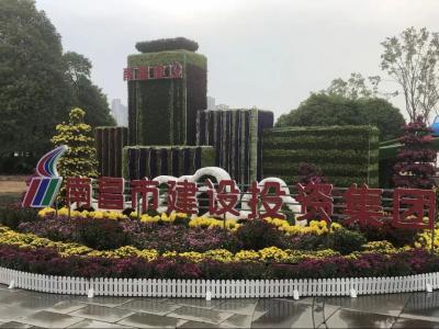以菊为媒 以花为介 展现效劳都会与生长之宗旨——市金沙js93252集团参展南昌市第三十四届菊花展